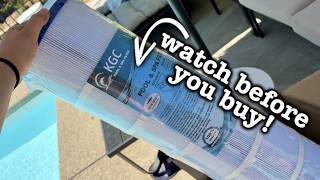 Unboxing + Closer Look at these Pool Filters