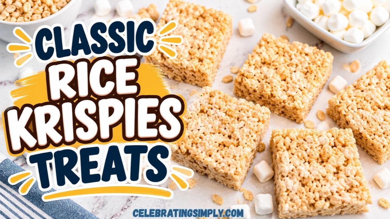 Easy Classic Rice Krispies Treats Recipe - YouTube
