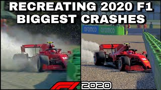 F1 2020 : Recreating the biggest crashes of 2020