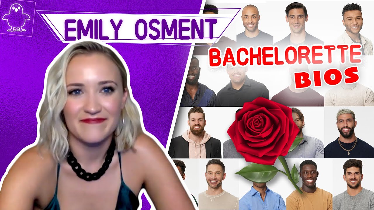 Bachelorette Bios Breakdown + Emily Osment Interview - Full Episode ...