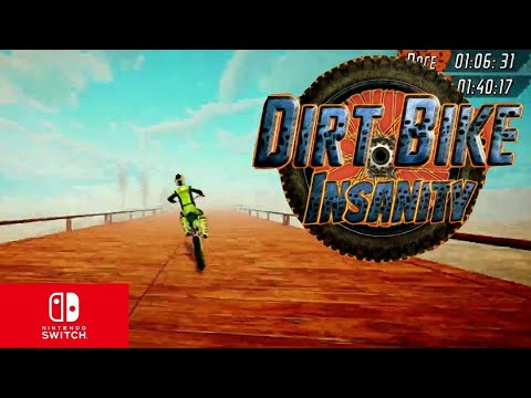 Dirt Bike Insanity Nintendo switch gameplay