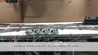 8 way scissor crossover - 4 double slips