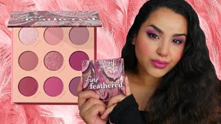 COLOURPOP FINE FEATHERED PALETTE REVIEW & SWATCHES