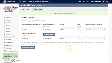 Configure eSchoolPLUS
