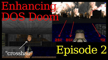 [Enhancing DOS Doom II] EP2: Function Hooking (full screen status bar)