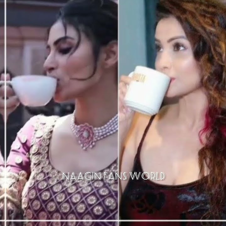 Mouni roy ❤vs adaa Khan ❤in same pose. 💛who is best 💚and your favorite🐍