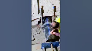 The process of installing water pipes = a good approach to increase efficiency