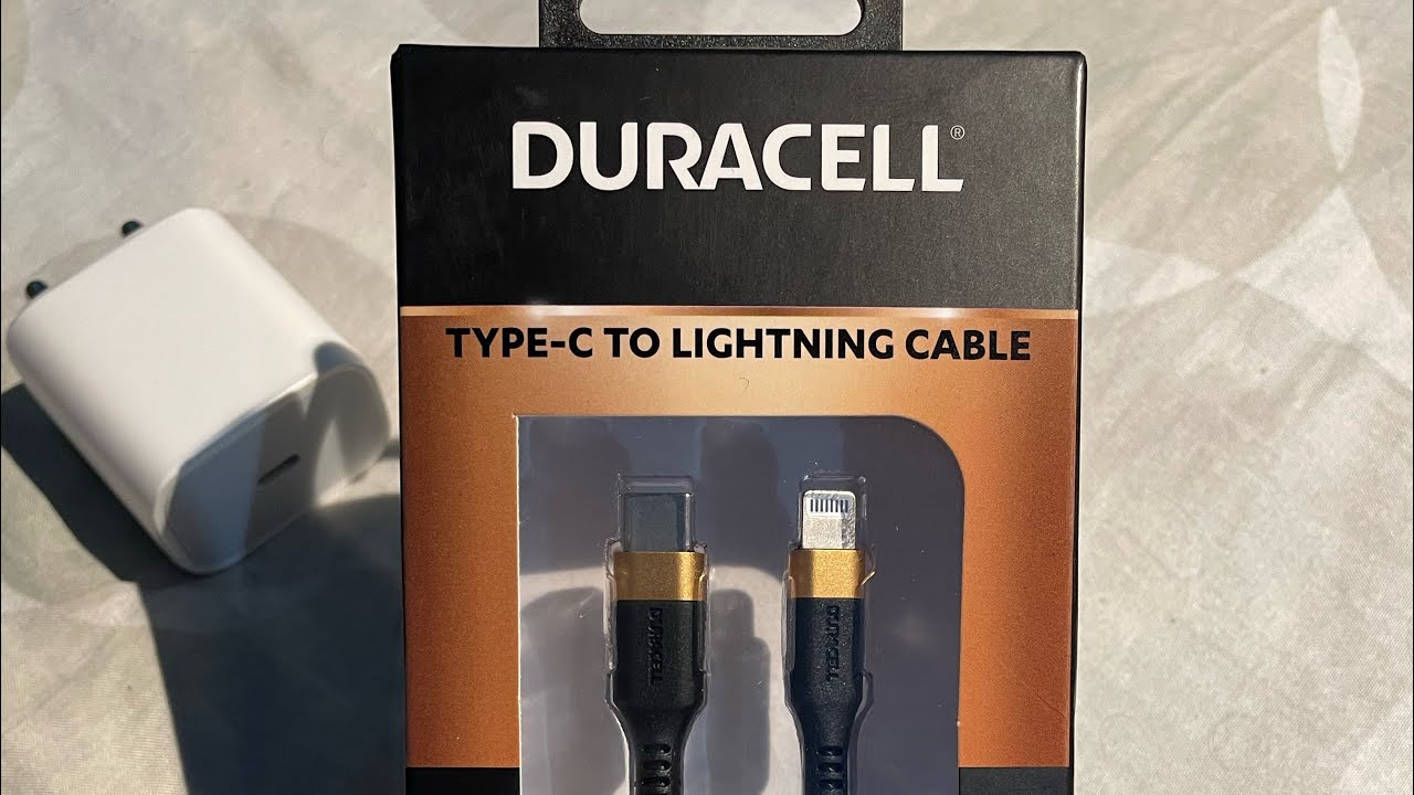 Apple certified Cable “Duracell” a strong and reliable product YouTube