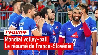Mondial Volley - La France renverse la Slovénie après un match dantesque