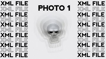 Skull face XML File Download | Skull face template