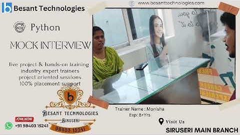 😍Today Python MOCK INTERVIEW🏅