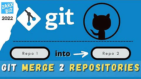 Git merge two repositories complete guide [ Step by step ] 2022