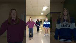 We all did the dance different at the end 🤫 #ytshorts #school #dance #fyp #viral