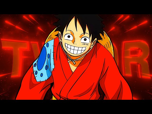 Monkey D Luffy 4K CC Twixtor Clips For Editing (One Piece) 