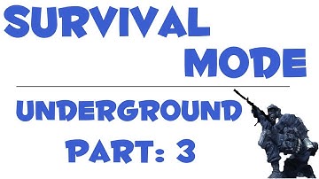MW3 Survival Mode - Underground - Live Commentary - [Part 3] (Modern Warfare 3)