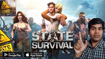 State of Survival Zombie War gameplay  ll walkthrough Game ( iOS Android ) Part 1 Download  Game l