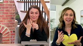 Diamonique Bezel Set Emerald Adj. Toe Ring Sterling Silver On Qvc