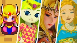 Evolution of Princess Zelda (1986 - 2017)