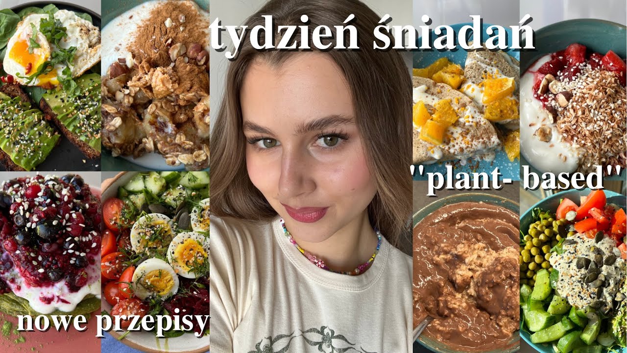 tydzień śniadań | szybkie i łatwe roślinne przepisy