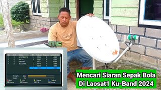 Tutorial Tracking Satelit Laosat1 Ku-Band Terbaru 2024