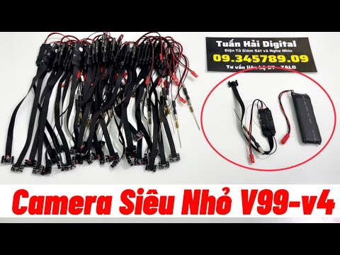 Video Camera Siêu Nhỏ V99-V4 Quay Đêm Giá Rẻ Hình Ảnh 4K Sắc... - youtube