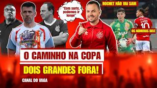CAMINHO NA COPA FICOU MAIS FÁCIL? DOIS GRANDES CAÍRAM! | ROCHET NÃO VAI SAIR | NÚMEROS DO ALANPA