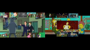 (Sparta Prestige AE Remix Collab)The Simpsons VS Futurama