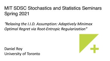 Stochastics and Statistics Seminar - Spring 2021 - Daniel Roy
