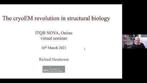 IMpaCT Cryo-EM webinar series with Richard Henderson, the 2017 Nobel Prize in Chemistry
