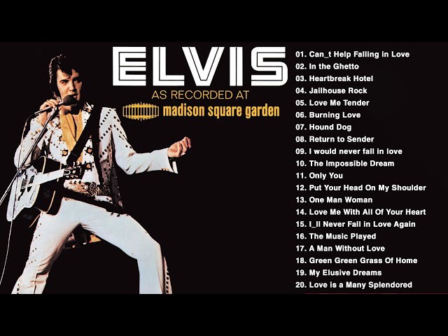 Elvis Presley Greatest Hits Full Album - The Best Of Elvis Presley Songs class=