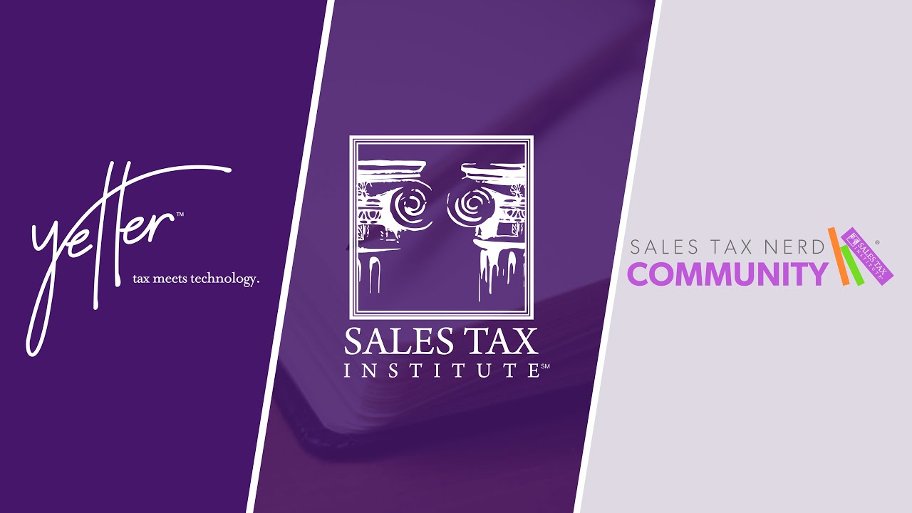 Learn More About Yetter Consulting Services / Sales Tax Institute - YouTube