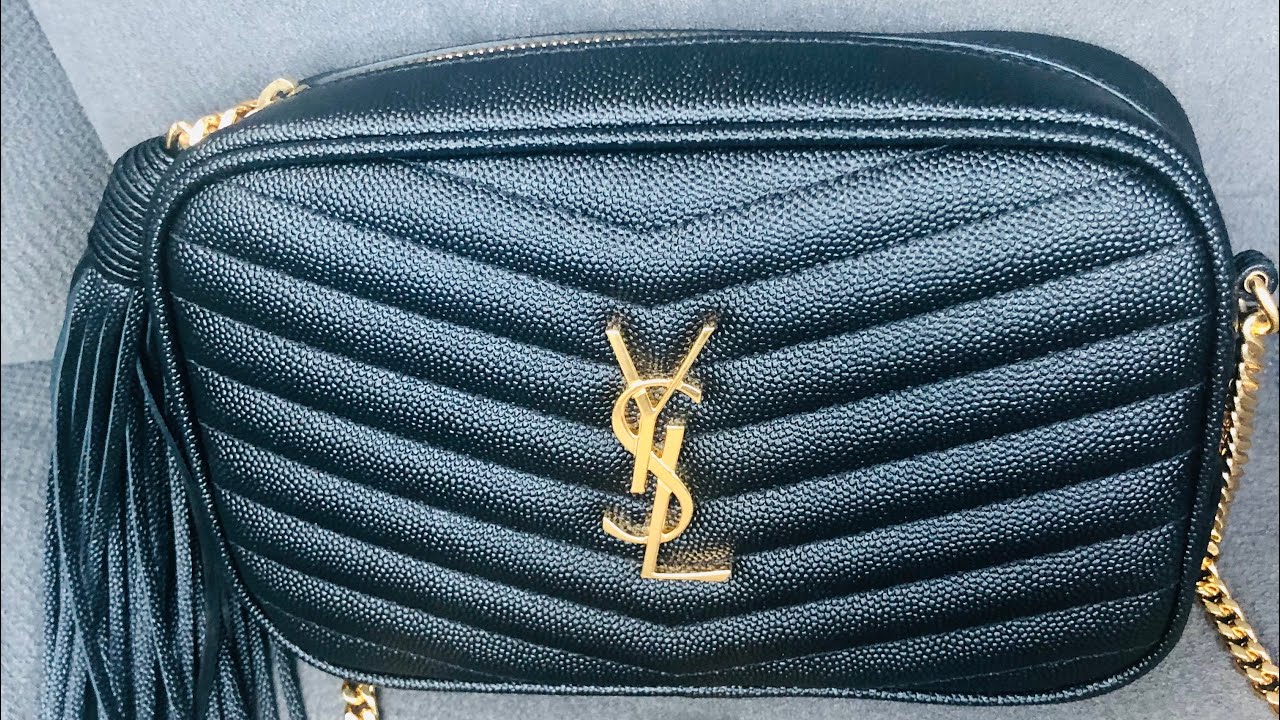 YSL Mini Lou Camera Bag Review ⎸WHAT FITS AND MOD SHOTS! 
