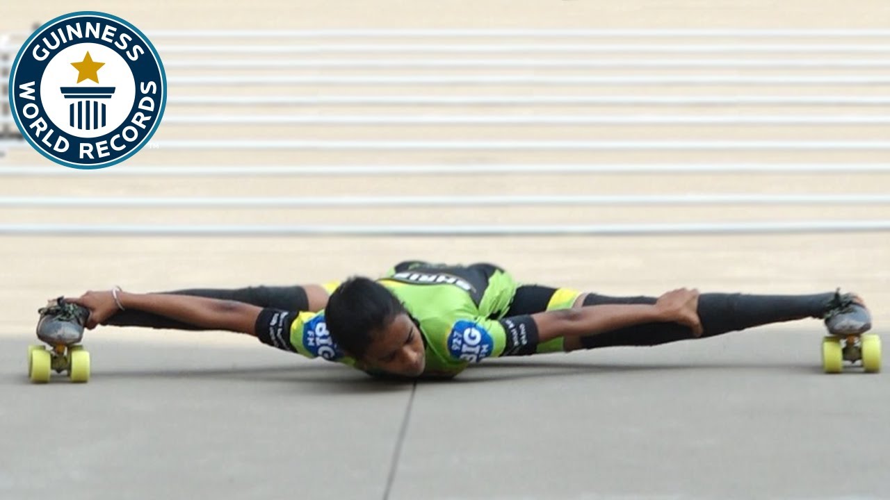 Lowest Limbo RollerSkating Guinness World Records YouTube