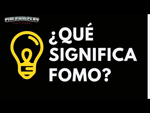 😅 ¿SABES QUE SIGNIFICA FOMO?