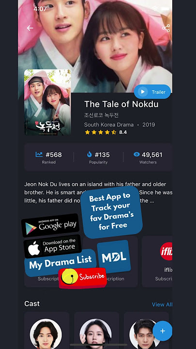Aplikasi Terbaik untuk Melacak K-drama Anda Secara Gratis #kdrama #shorts #ytshorts #shortsindia #kpop