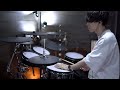 アスノヨゾラ哨戒班 - Orangestar｜Drum cover『空より蒼い街 ver.』