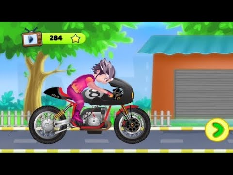 Moto Infantil Colorida Jogo Infantil, Motinha, Garagem Infantil, Jogo da  Moto