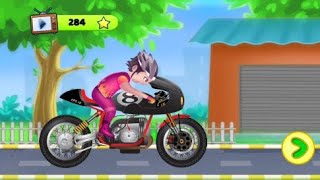 Jogo de Moto Infantil, Moto Amarela, Moto Infantil, Bike Stunt, Jogo  Infantil da Moto