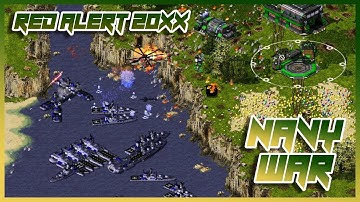 Red Alert 20XX – Epic Naval Battles & Ship Warfare! (RA2 Mod Gameplay)