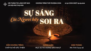 HTTL PHÚ THỌ HÒA - Chương Trình Thờ Phượng Chúa - 25/09/2022