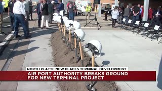 Groundbreaking ceremony marks the beginning of the North Platte - New Places Terminal Development...