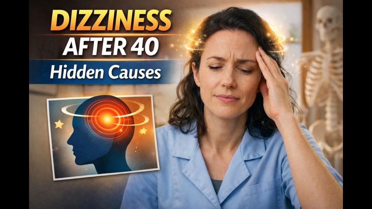Dizziness after 40: What your body is trying to tell you