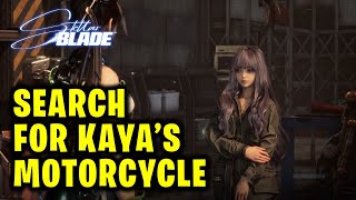 Search for Kayas Motorcycle - The Scavengers Story | Stellar Blade