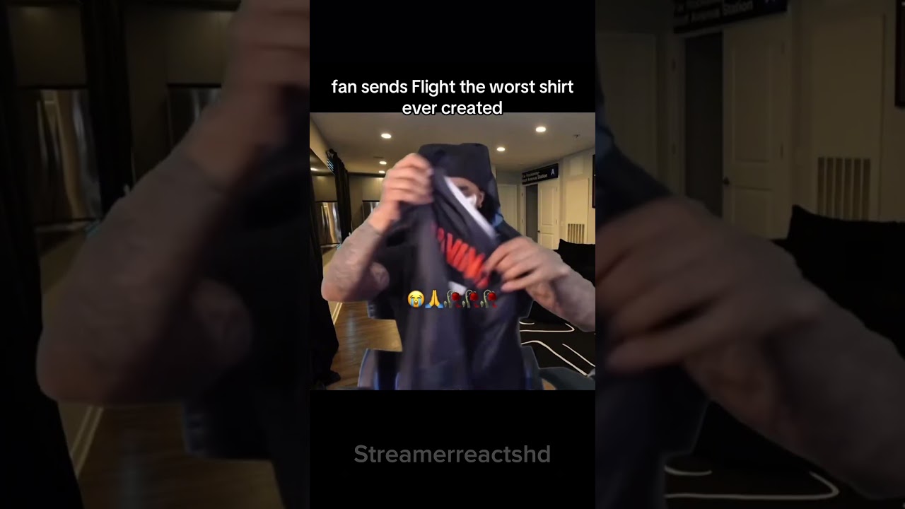 Fam sends flight the worst shirt ever created 