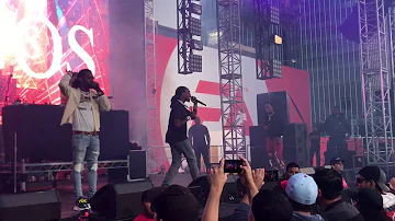Migos Perform "Walk It Like I Talk It" During Surprise Concert at EA Play in Hollywood