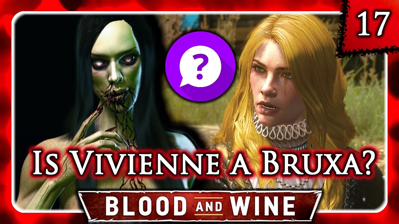 Witcher 3 🌟 BLOOD AND WINE 🌟 Evidence that Vivienne is a Bruxa #17