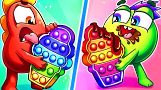 Fluffy Friends Staged Chocolate Challenge 🍫😍 | + More Best Kids Songs And Nursery Rhymes