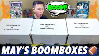 BIG BOOM FROM THE BOOMBOX! 🤯🔥 Opening May&#39;s Elite, Platinum, &amp; Mid-End Football Boomboxes