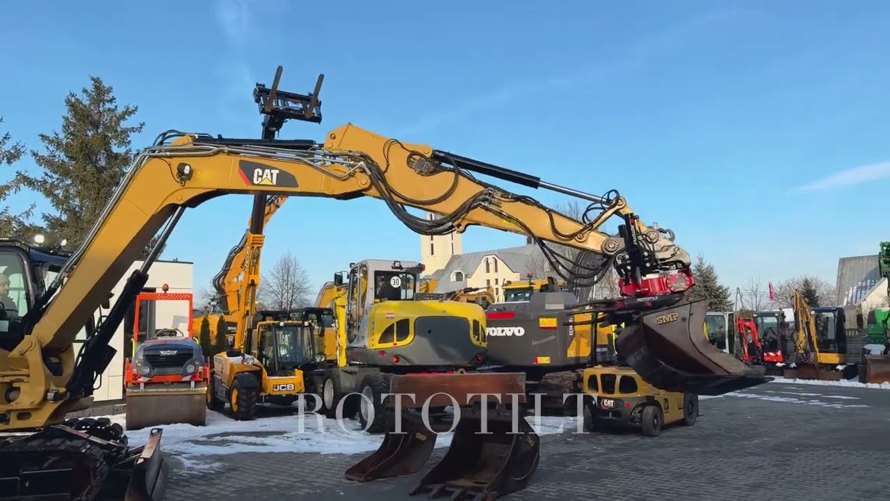 KARYŚ - MASZYNY - CAT 308E2 CR 2016