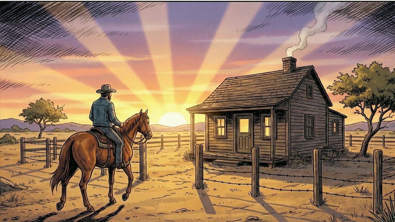 Cowboy found simple faith. 🤠 Texas Cowboy Country Music Mix 🤠 Country Echo Tales 